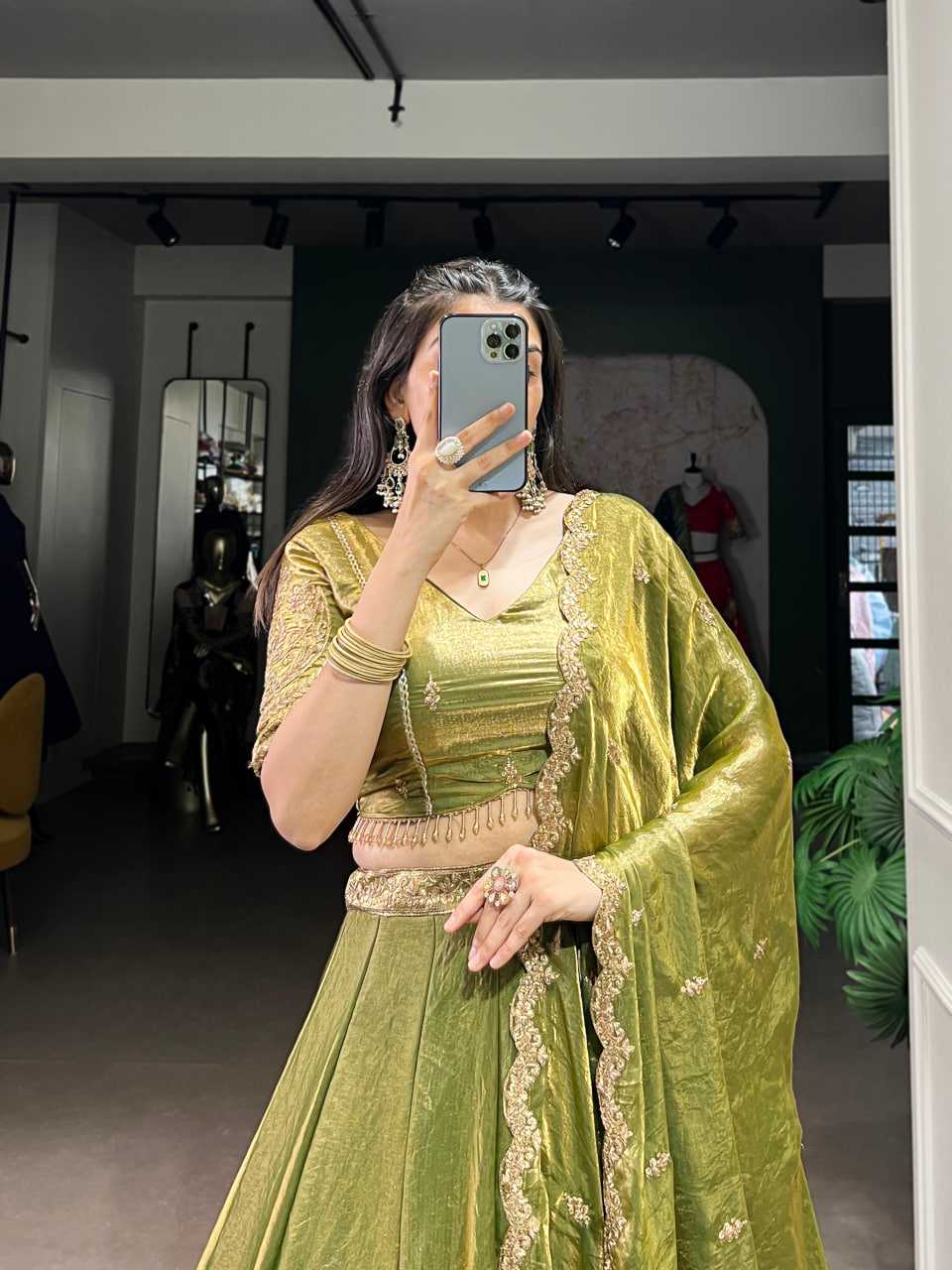 Ynf Chiffon KESH134 1440 Lehengas Wedding Collections Festive Collections Wholesale Embroidered Lehenga Sequins Lehenga Lehenga With Blouse Manufacturer