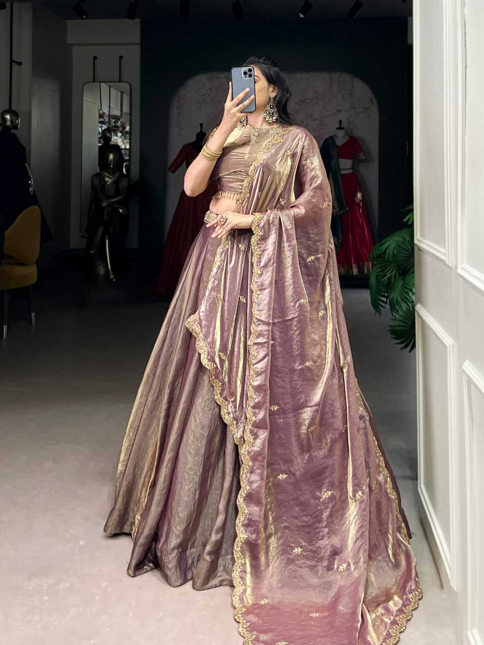 Ynf Chiffon KESH134 1440 Lehengas Wedding Collections Festive Collections Wholesale Embroidered Lehenga Sequins Lehenga Lehenga With Blouse Manufacturer