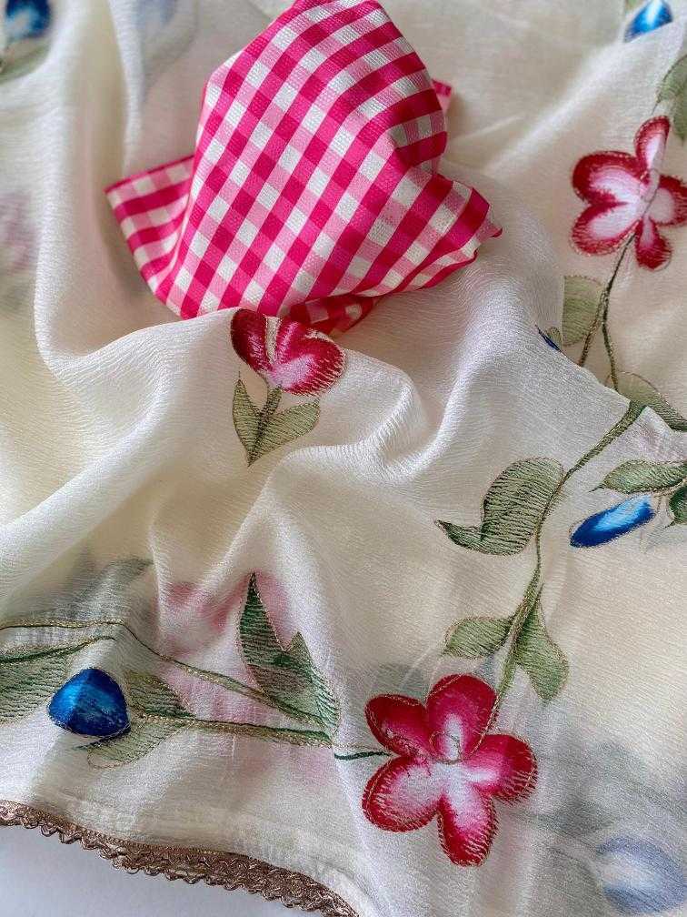 Ynf Chiffon KESH249 Lal Pari Sarees Festive Collections Wholesale Designer Sarees Chiffon Sarees Onam Collections Manufacturer