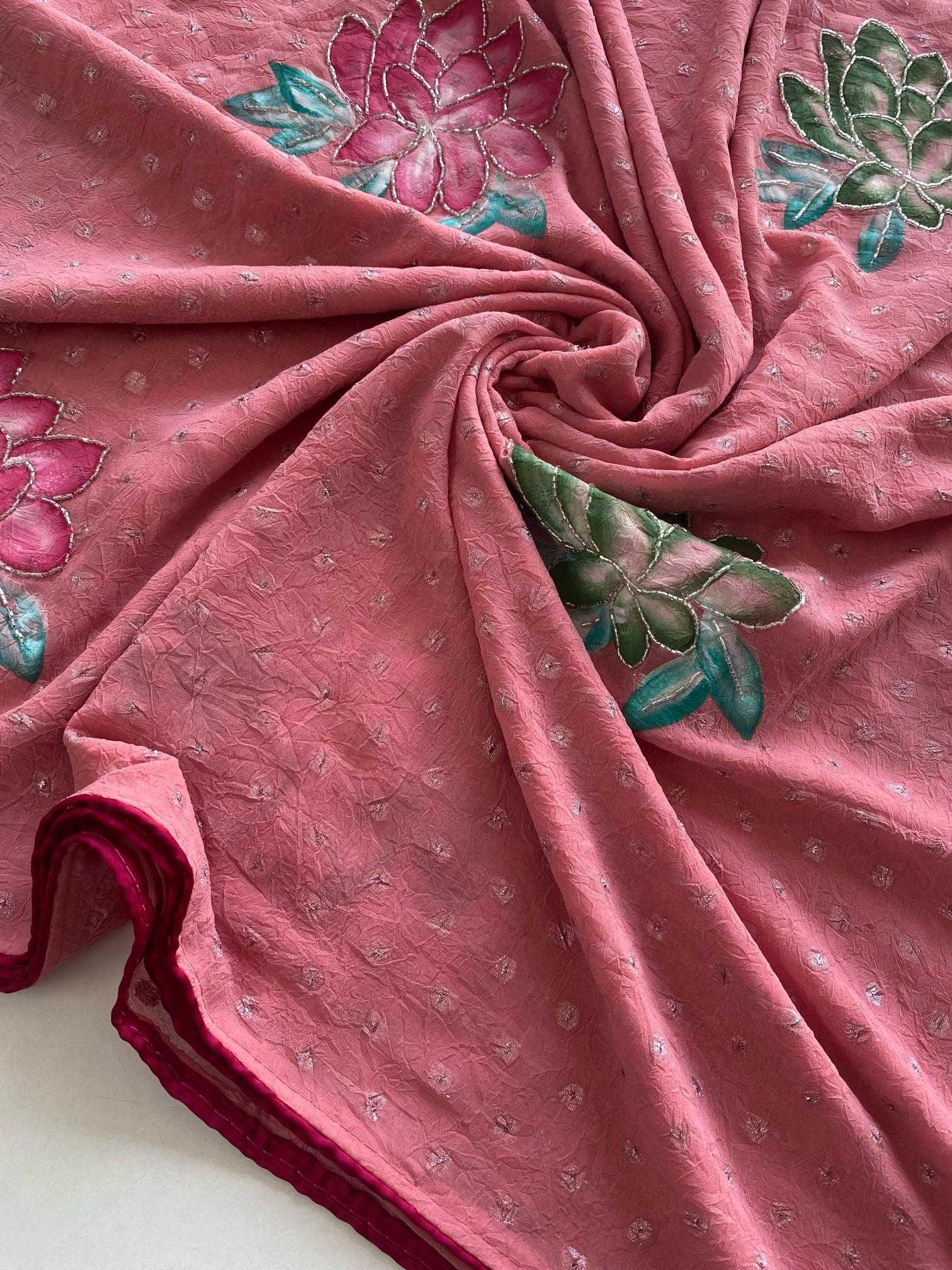 Ynf Chiffon KESH249 Mohini Sarees Wholesale Chiffon Sarees Hand Work Sarees Butta Sarees Manufacturer