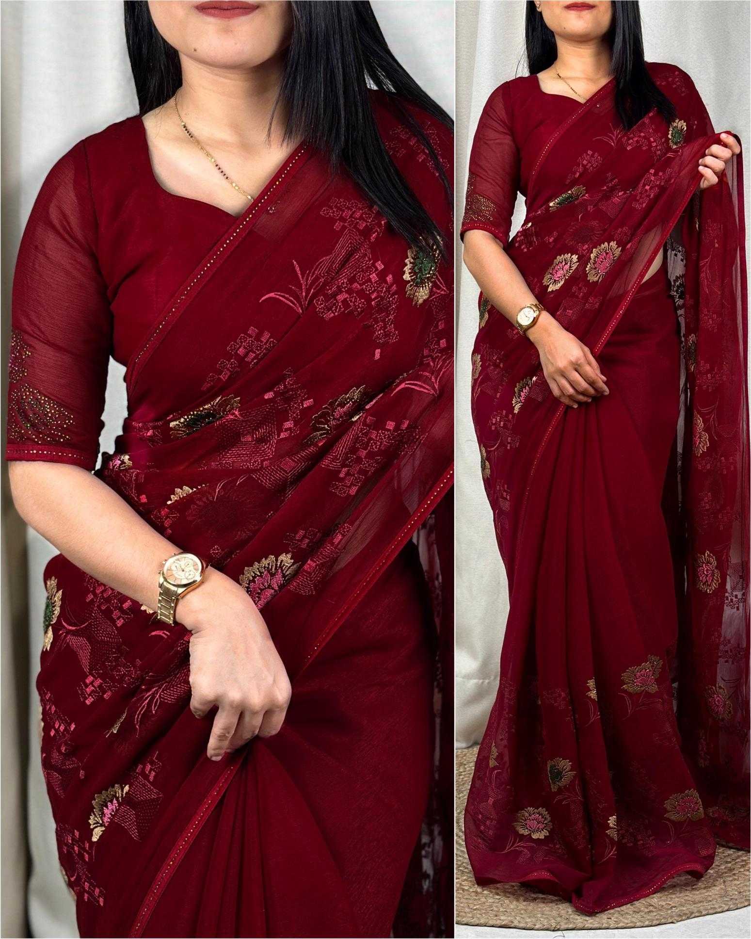 Ynf Chiffon KESH500 zareen Sarees Wholesale Designer Sarees Chiffon Sarees Traditional Sarees Manufacturer