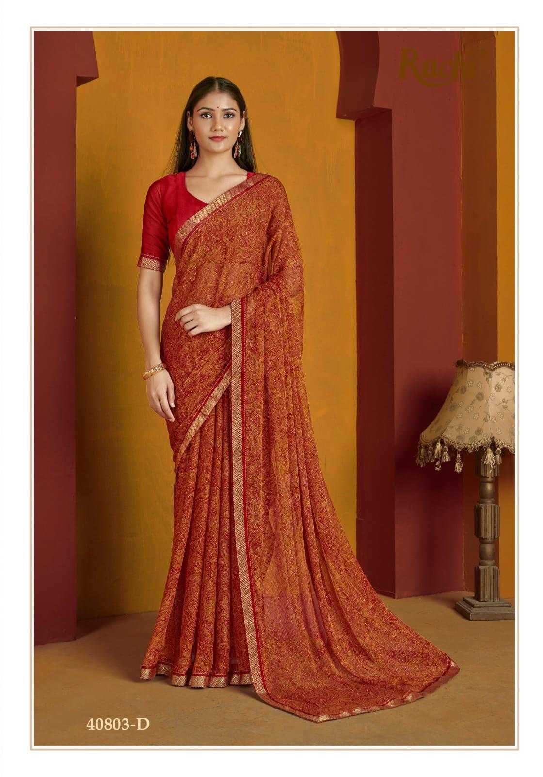 Ynf Chiffon KESH522 128 Sarees Wholesale Chiffon Sarees Manufacturer