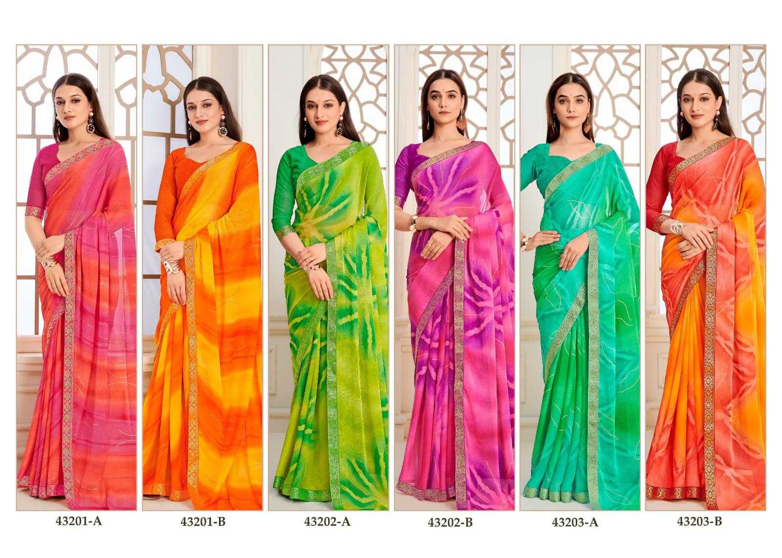 Ynf Chiffon KESH522 129 Sarees Wholesale Printed Sarees Chiffon Sarees Manufacturer