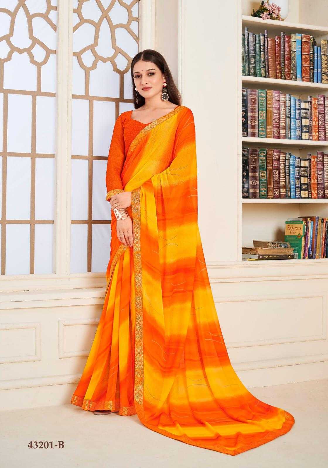Ynf Chiffon KESH522 129 Sarees Wholesale Printed Sarees Chiffon Sarees Manufacturer