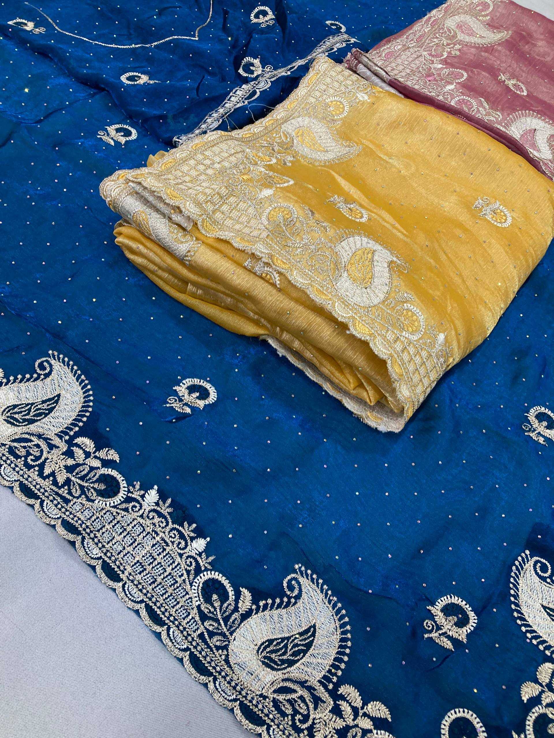 Ynf Chiffon RIN188 Hammers4 Sarees Wholesale Fancy Sarees Chiffon Sarees Embroidered Sarees Manufacturer