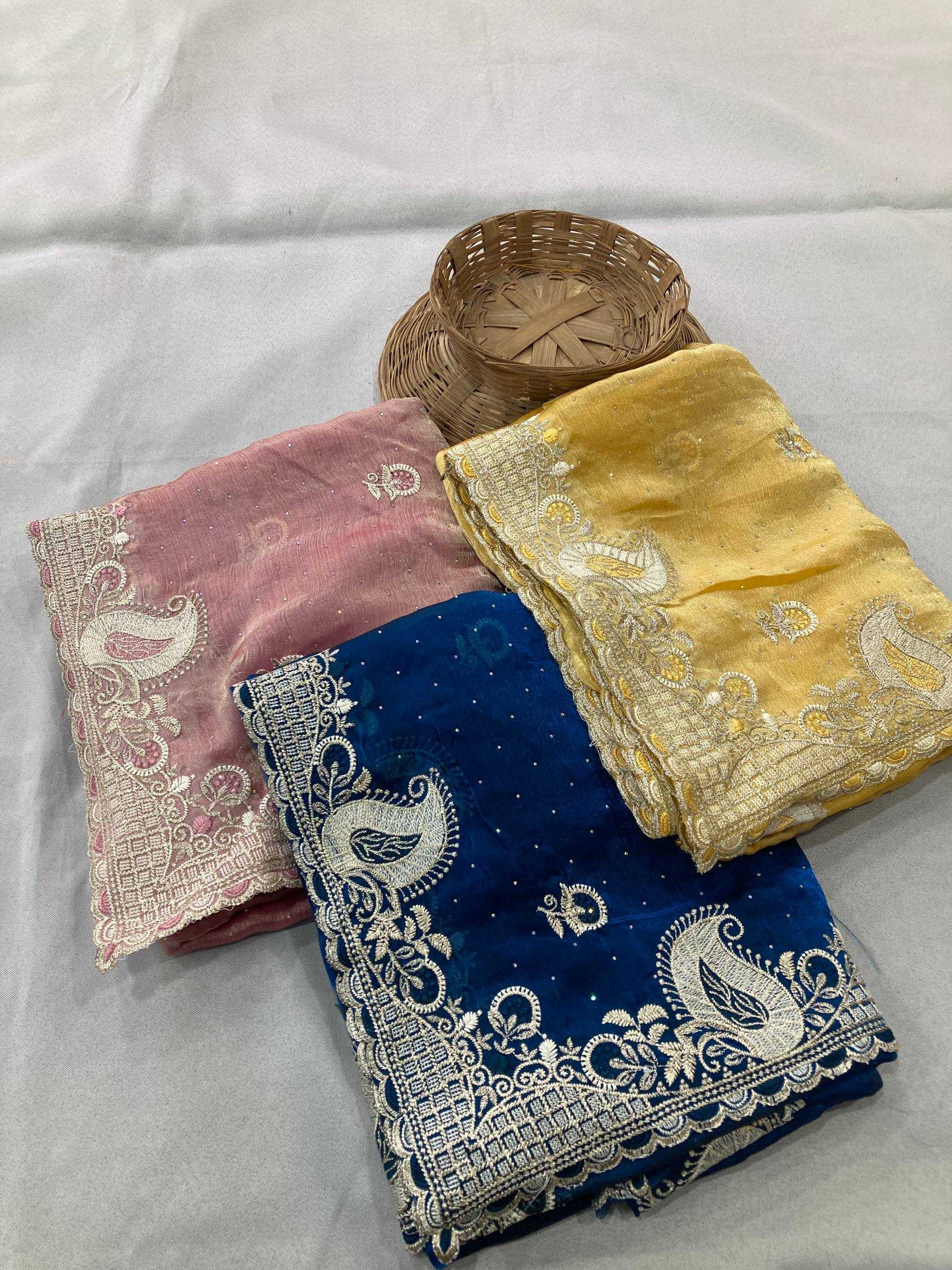 Ynf Chiffon RIN188 Hammers4 Sarees Wholesale Fancy Sarees Chiffon Sarees Embroidered Sarees Manufacturer