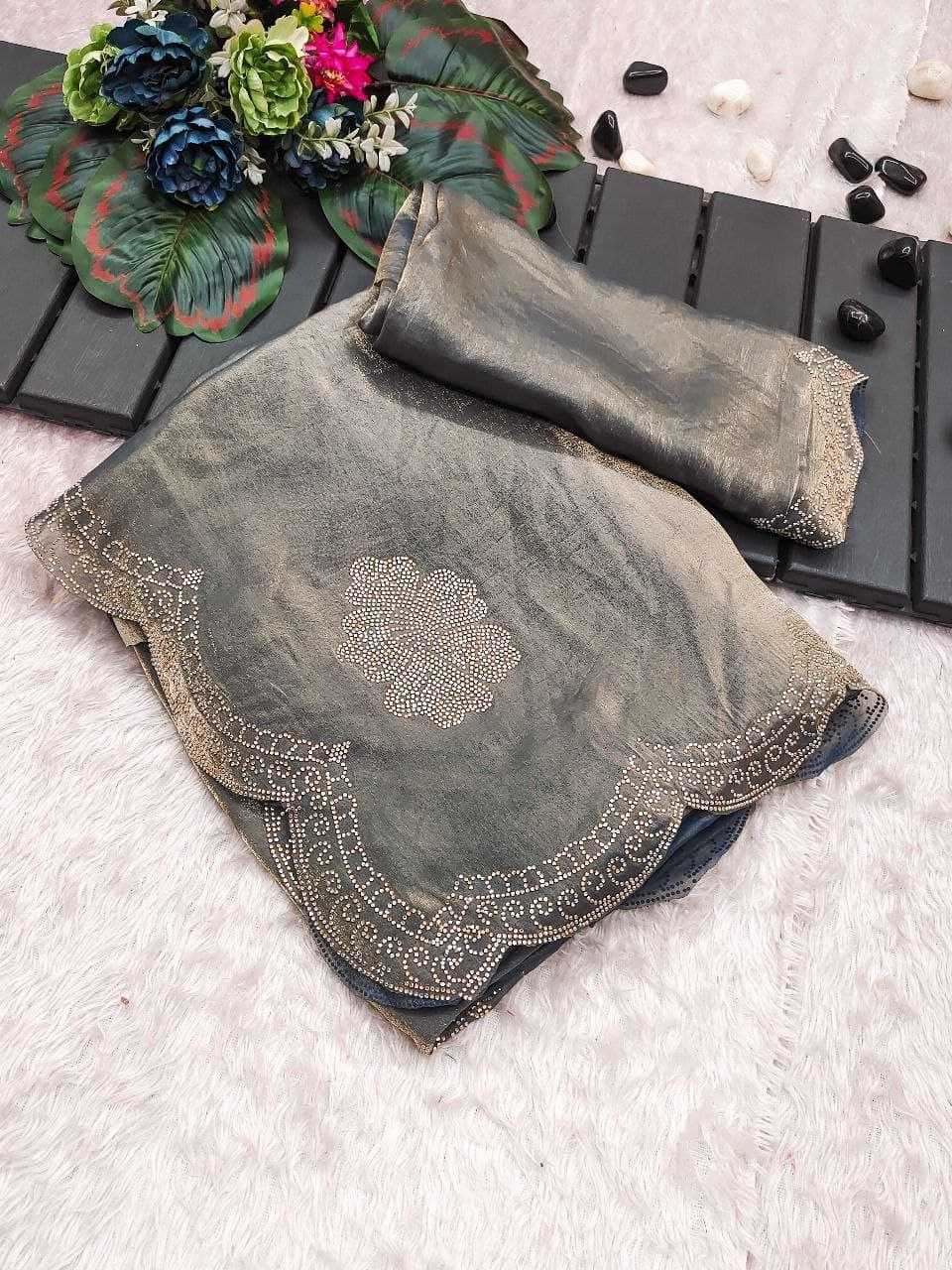 Ynf Chiffon RIN216 Anamika Sarees Wedding Collections Festive Collections Wholesale Party Wear Sarees Chiffon Sarees Sarees With Blouse Manufacturer