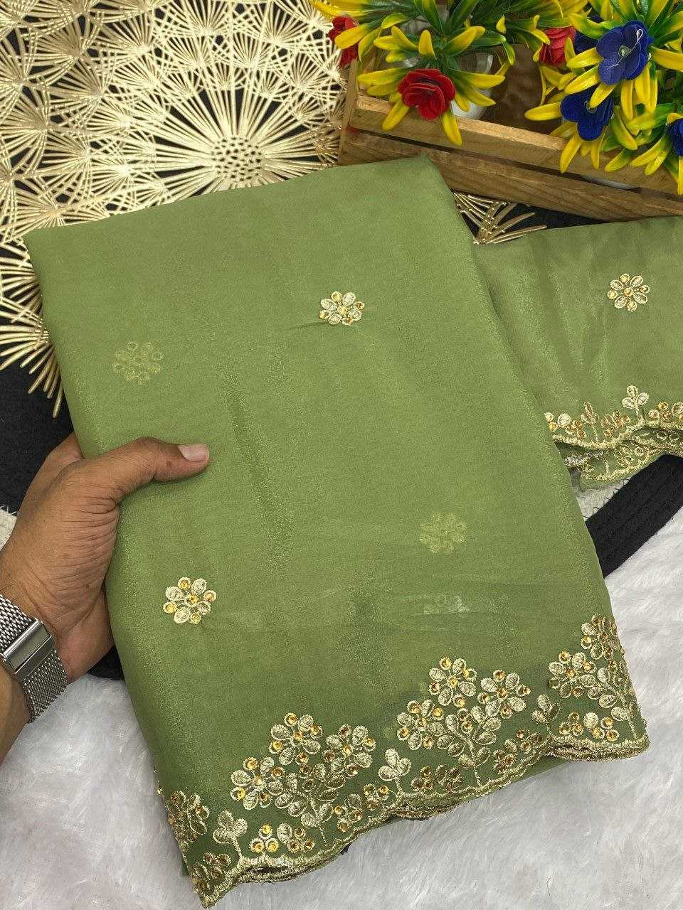 Ynf Chiffon RIN216 Navya Sarees Wedding Collections Festive Collections Wholesale Designer Sarees Chiffon Sarees Sarees With Blouse Manufacturer