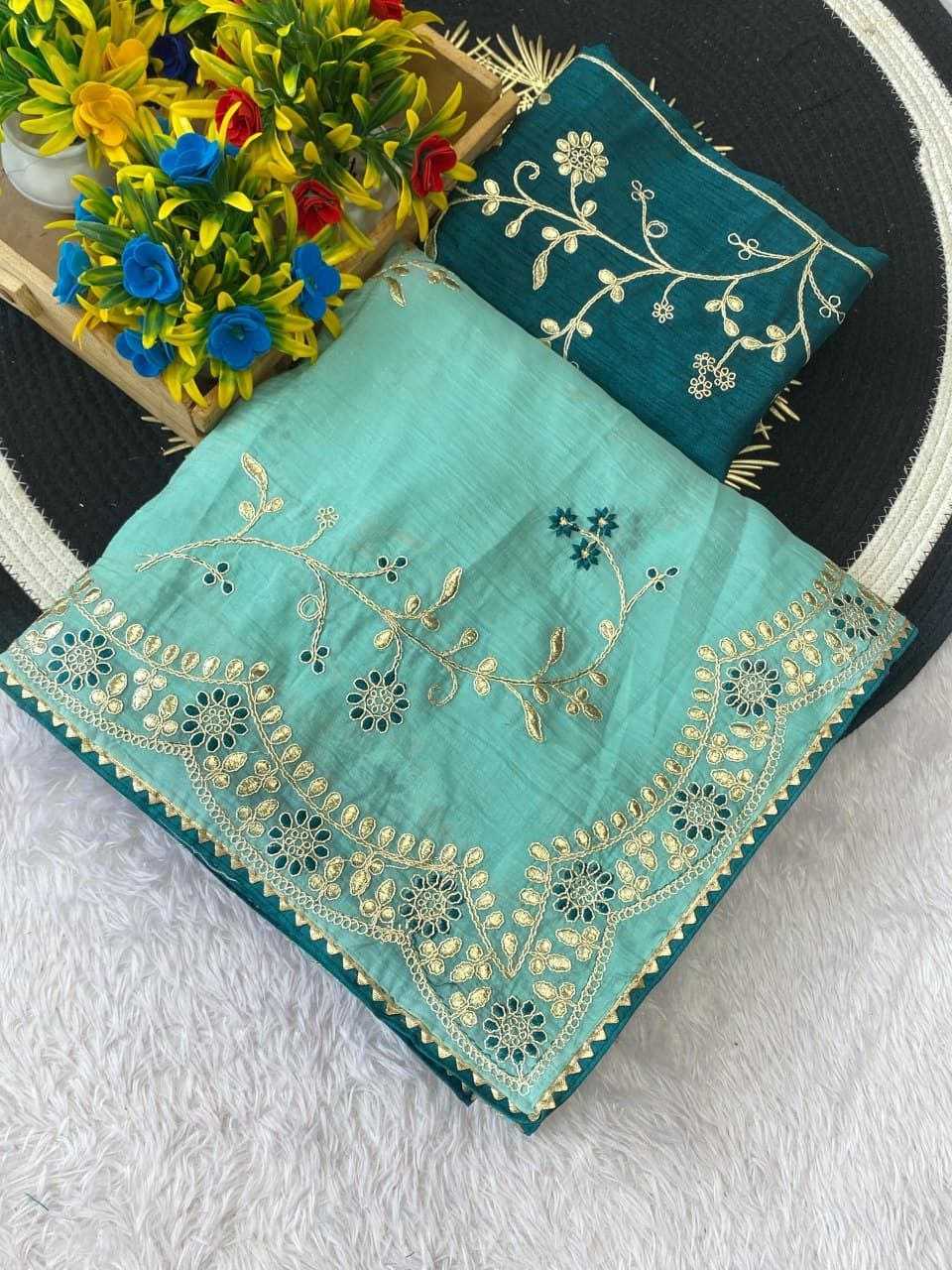 Ynf Chiffon RIN216 Priti Sarees Wedding Collections Festive Collections Wholesale Designer Sarees Embroidered Sarees Sarees With Blouse Manufacturer