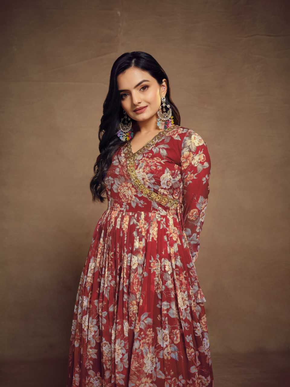 Ynf Chiffon RIN228 296 Suits & Dresses Wedding Collections Festive Collections Wholesale Printed Suits Palazzo Suit Embroidered Suits Manufacturer