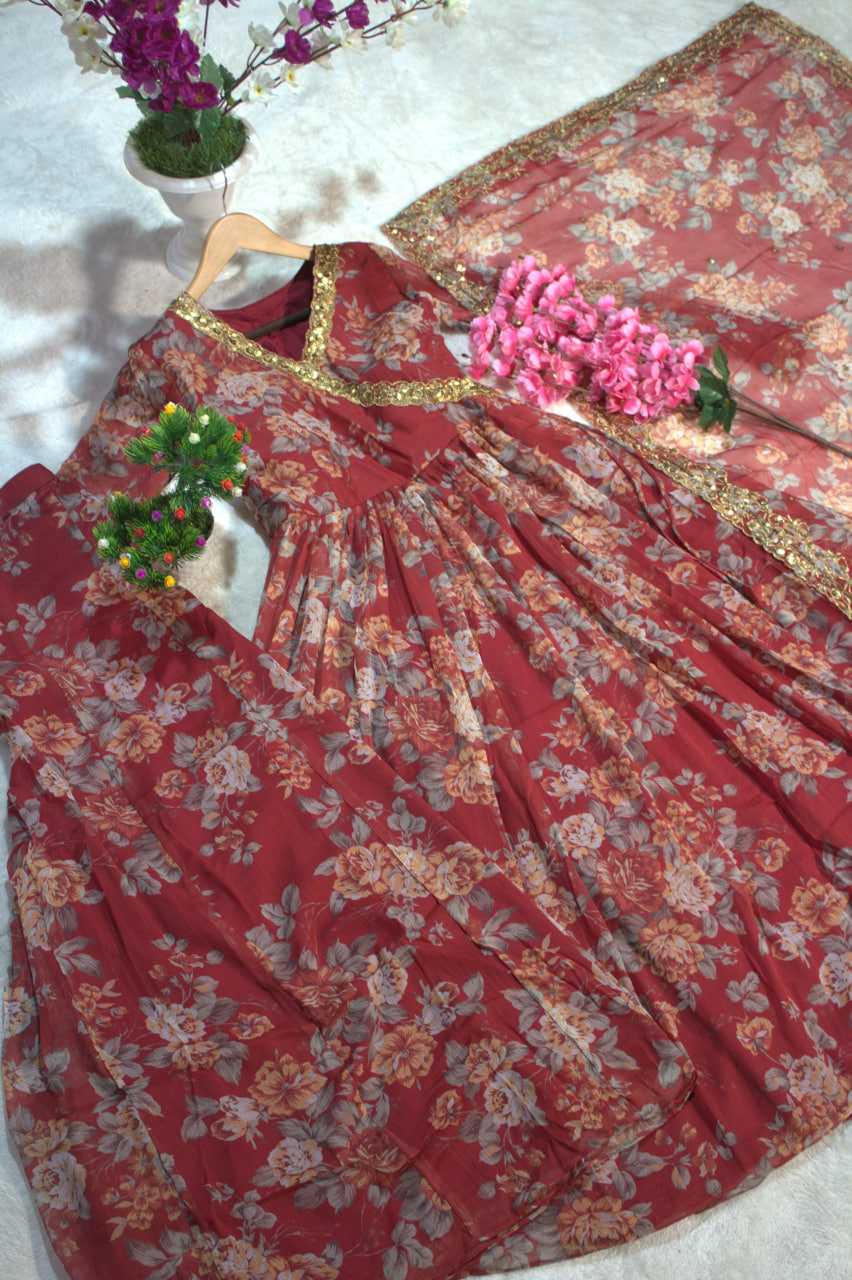 Ynf Chiffon RIN228 296 Suits & Dresses Wedding Collections Festive Collections Wholesale Printed Suits Palazzo Suit Embroidered Suits Manufacturer