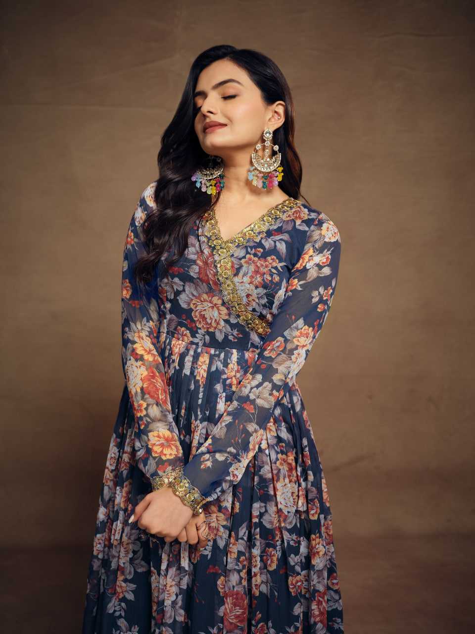 Ynf Chiffon RIN228 296 Suits & Dresses Wedding Collections Festive Collections Wholesale Printed Suits Palazzo Suit Embroidered Suits Manufacturer