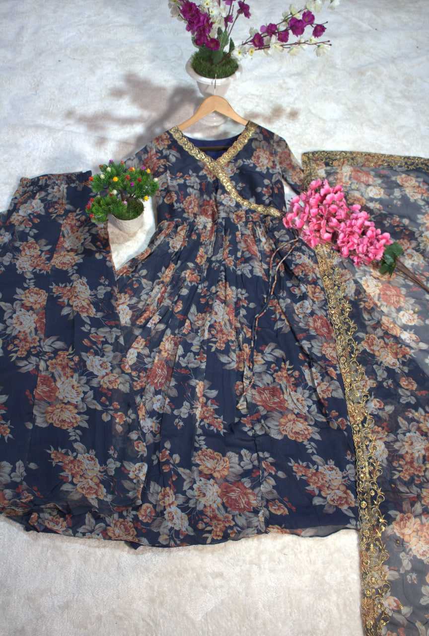 Ynf Chiffon RIN228 296 Suits & Dresses Wedding Collections Festive Collections Wholesale Printed Suits Palazzo Suit Embroidered Suits Manufacturer
