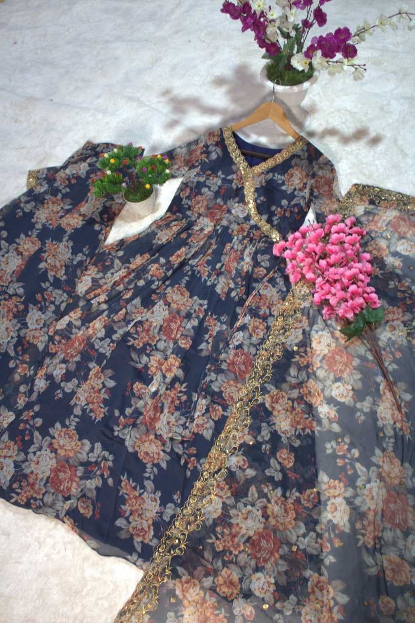 Ynf Chiffon RIN228 296 Suits & Dresses Wedding Collections Festive Collections Wholesale Printed Suits Palazzo Suit Embroidered Suits Manufacturer