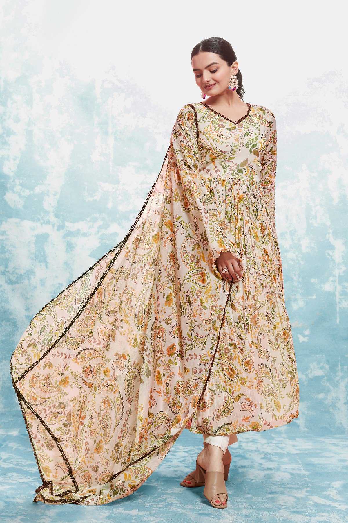 Ynf Chiffon RIN228 306 Suits & Dresses Wholesale Ladies Suits Dresses Designer Suits Manufacturer