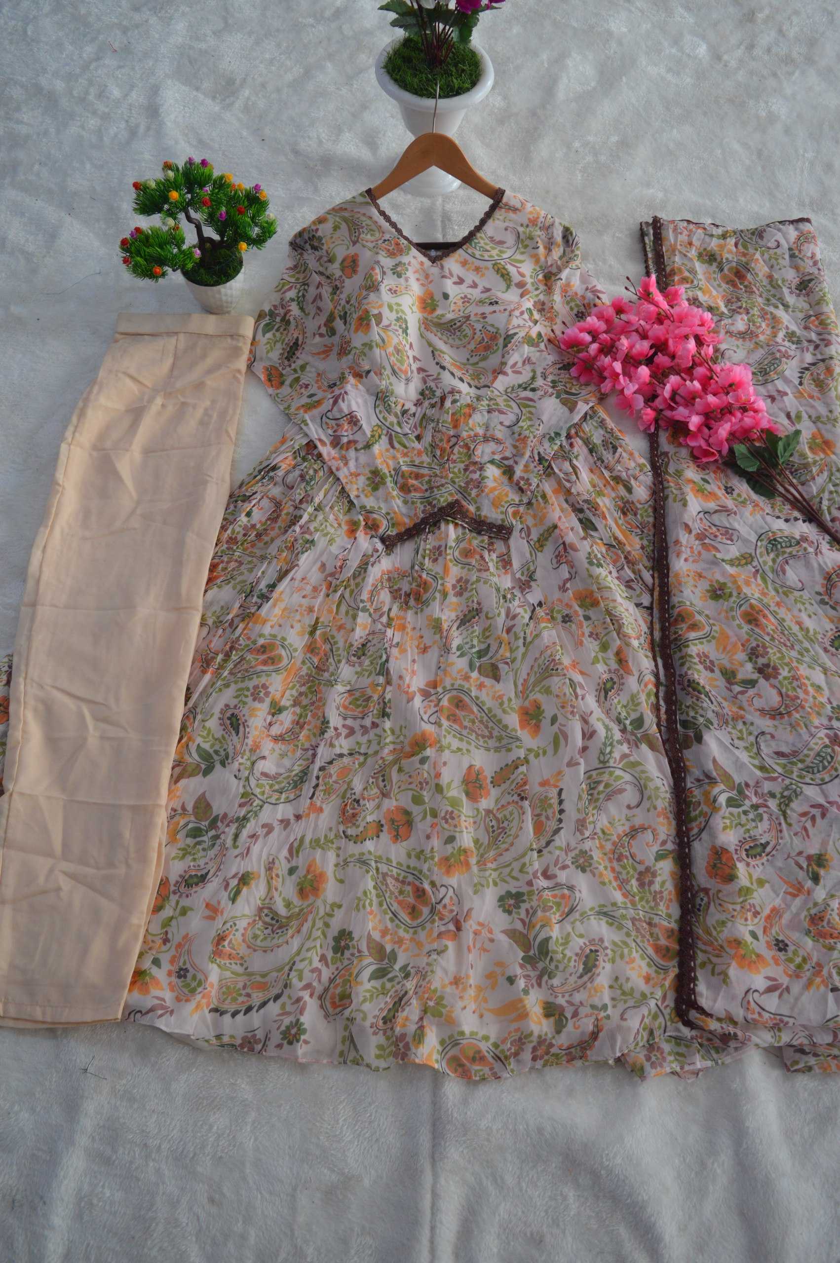 Ynf Chiffon RIN228 306 Suits & Dresses Wholesale Ladies Suits Dresses Designer Suits Manufacturer