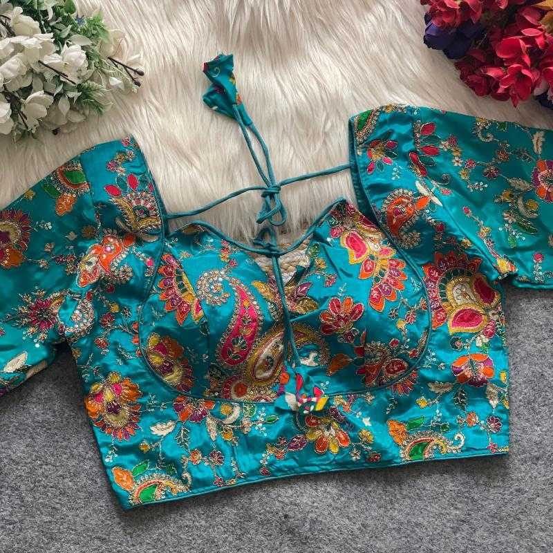 Ynf Chinon KESH426 Position Readymade Blouses Wholesale Printed Blouse Designer Blouse Party Wear Blouse Manufacturer