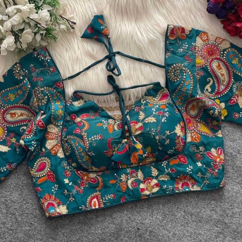 Ynf Chinon KESH426 Position Readymade Blouses Wholesale Printed Blouse Designer Blouse Party Wear Blouse Manufacturer