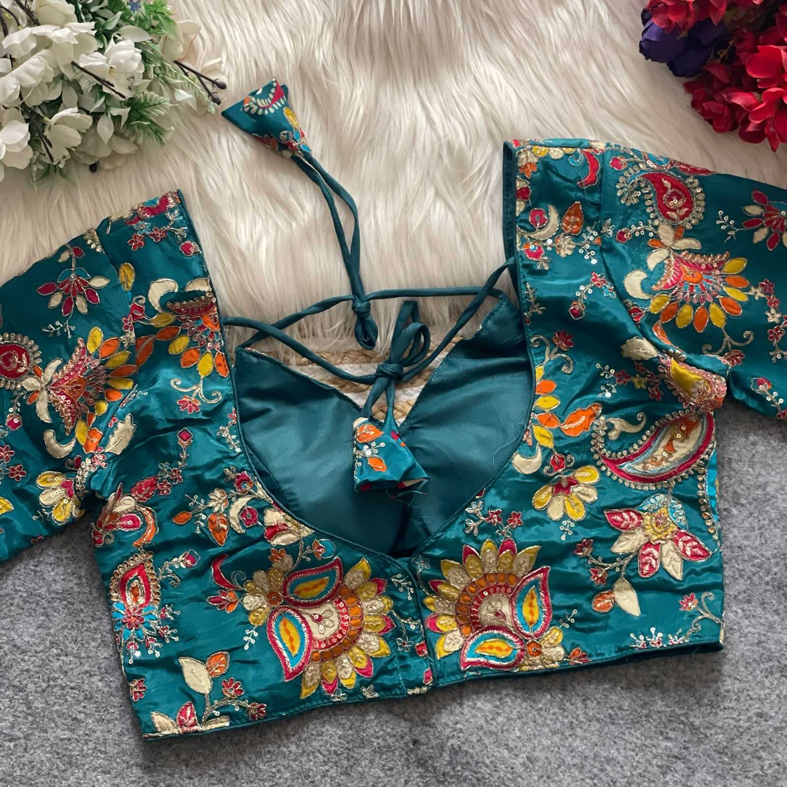 Ynf Chinon KESH426 Position Readymade Blouses Wholesale Printed Blouse Designer Blouse Party Wear Blouse Manufacturer