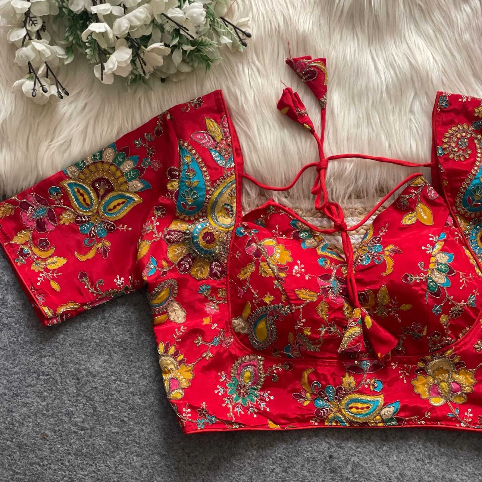 Ynf Chinon KESH426 Position Readymade Blouses Wholesale Printed Blouse Designer Blouse Party Wear Blouse Manufacturer