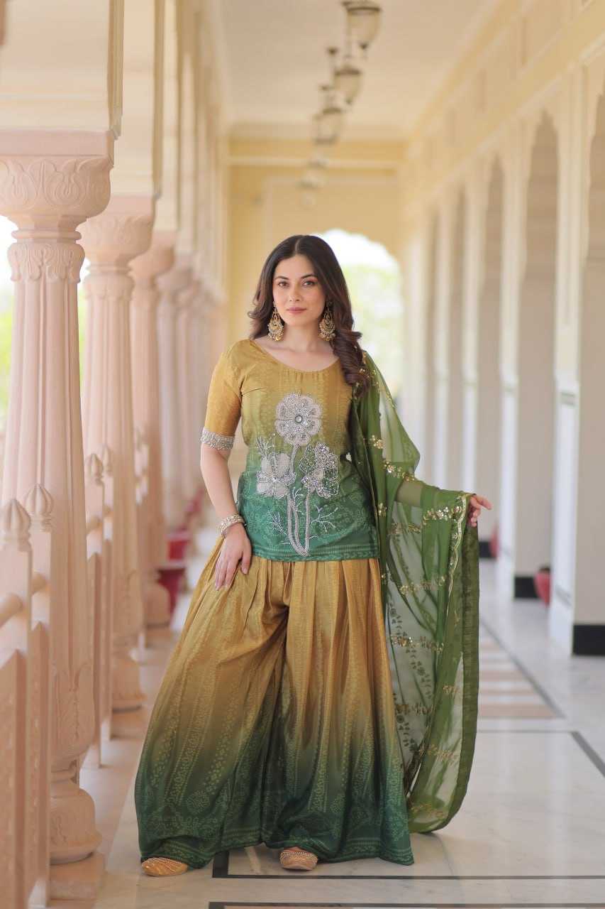 Ynf Chinon KESH491 9251 Kurti Wholesale Casual Kurtis Short Kurtis Printed Kurtis Embroidered Kurtis Kurti With Palazzo Manufacturer