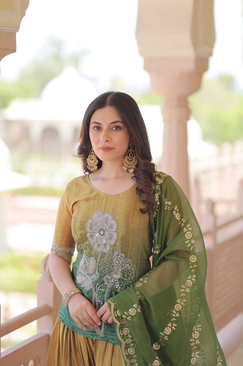 Ynf Chinon KESH491 9251 Kurti Wholesale Casual Kurtis Short Kurtis Printed Kurtis Embroidered Kurtis Kurti With Palazzo Manufacturer