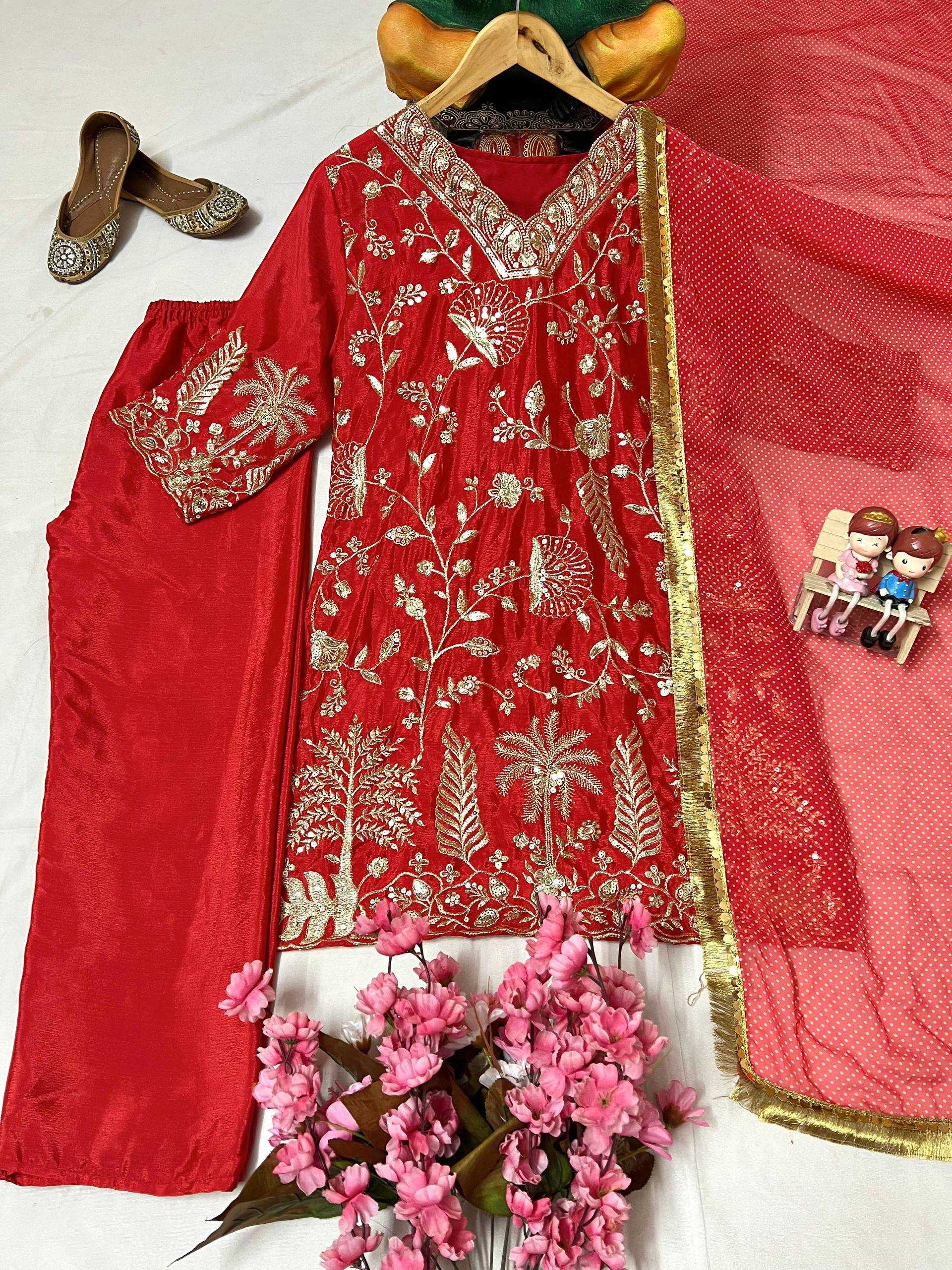 Ynf Chinon KESH492 1377 Suits & Dresses Wholesale Embroidery Suits Party wear suits Designer Suits Manufacturer