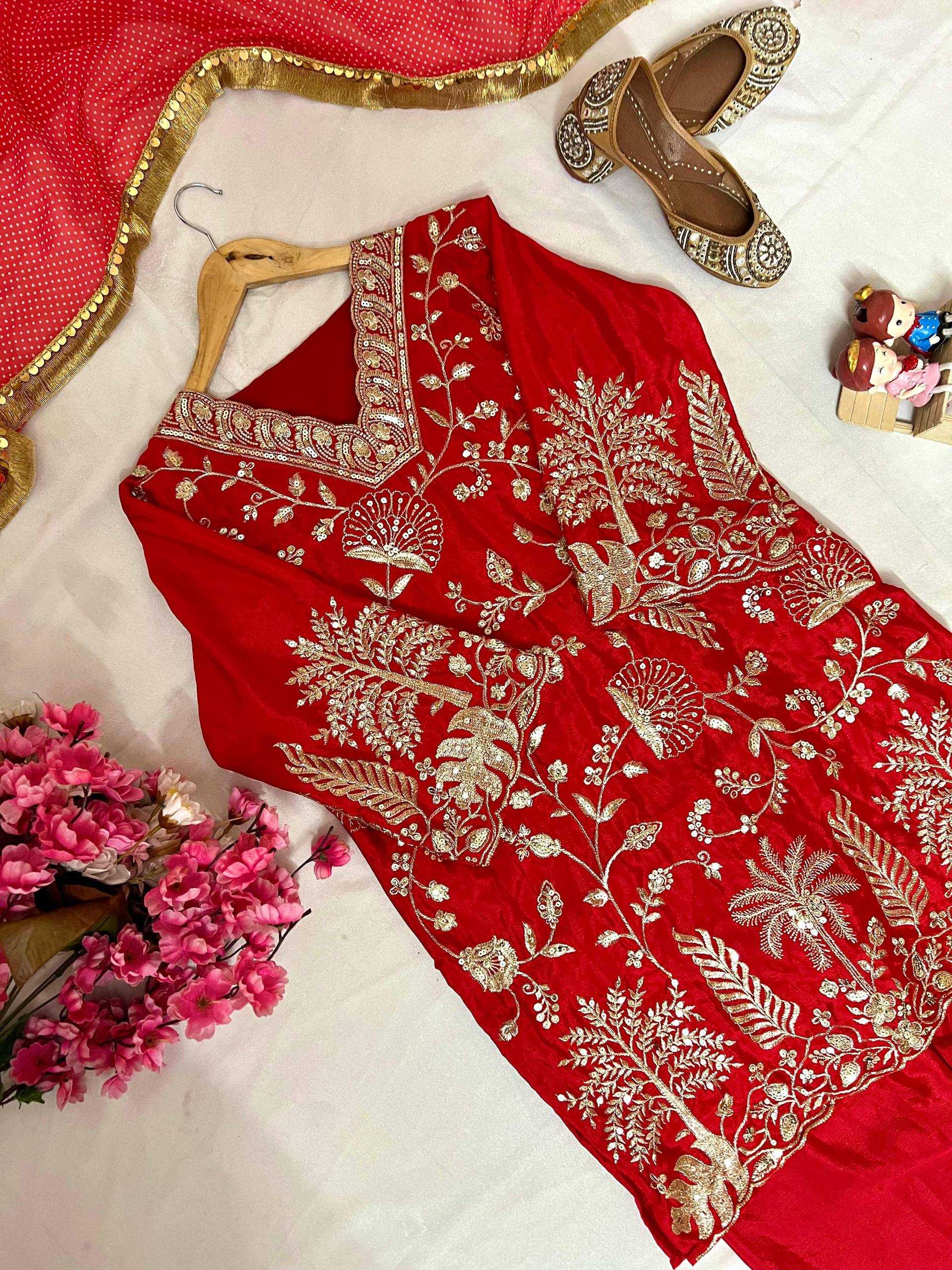 Ynf Chinon KESH492 1377 Suits & Dresses Wholesale Embroidery Suits Party wear suits Designer Suits Manufacturer