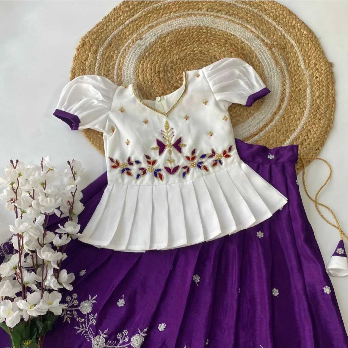 Ynf Chinon KESH493 accuracy Kids Wear Wholesale Kids Lehenga Kids Lehenga Choli Baby Girl Lehenga Manufacturer