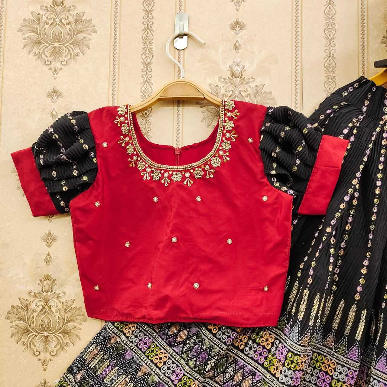 Ynf Chinon KESH493 CRUSH Kids Wear Wholesale Kids Lehenga Kids Lehenga Choli Baby Girl Lehenga Manufacturer