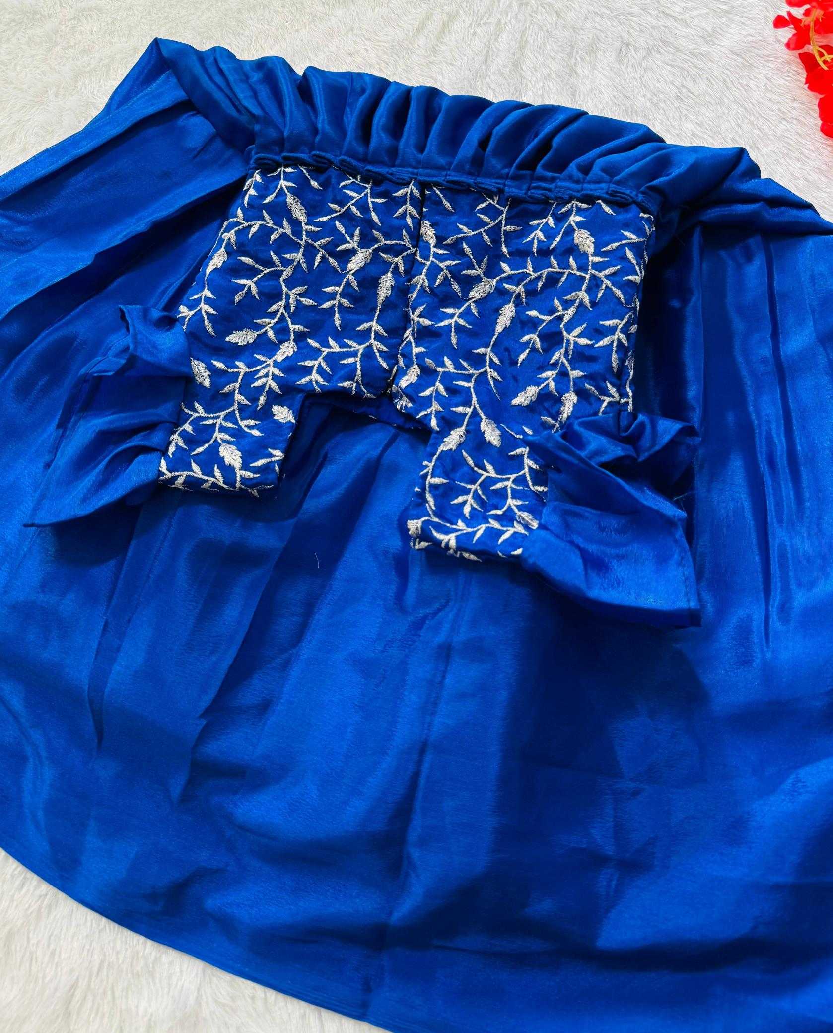 Ynf Chinon KESH493 Level Up Kids Wear Wholesale Kids Gown Kids Ethnic Gowns Manufacturer