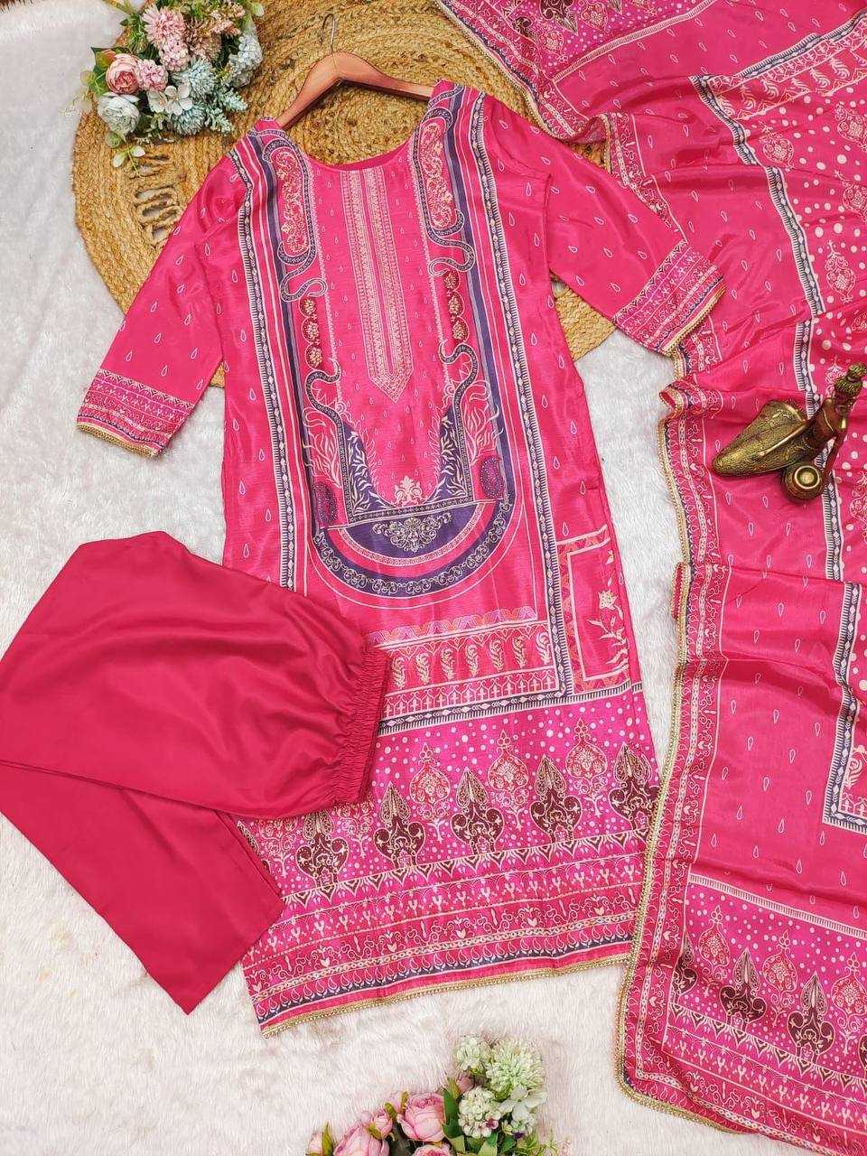 Ynf Chinon KESH501 ANJUM Suits & Dresses Wedding Collections Festive Collections Wholesale Printed Suits Casual Dresses Party Wear Dresses Manufacturer