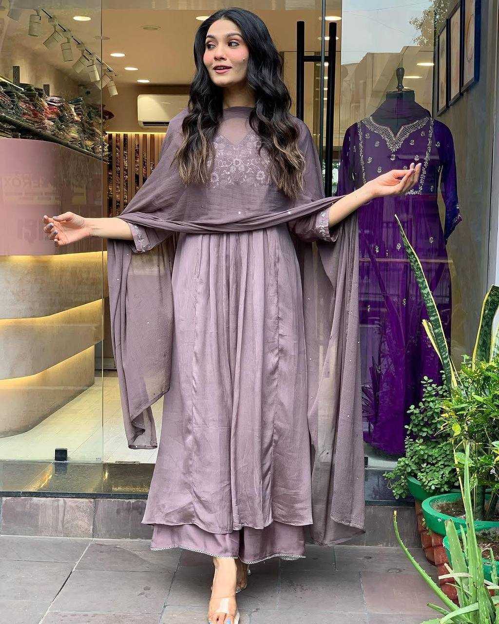 Ynf Chinon KESH501JILMIL Suits & Dresses Wholesale Ladies Suits Embroidery Suits Anarkali Suits Manufacturer