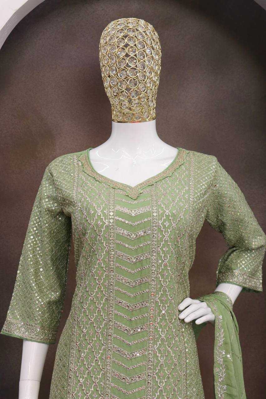 Ynf Chinon KESH504 7518 Suits & Dresses Wedding Collections Festive Collections Wholesale Embroidery Suits Designer Suits Wedding Outfits Manufacturer