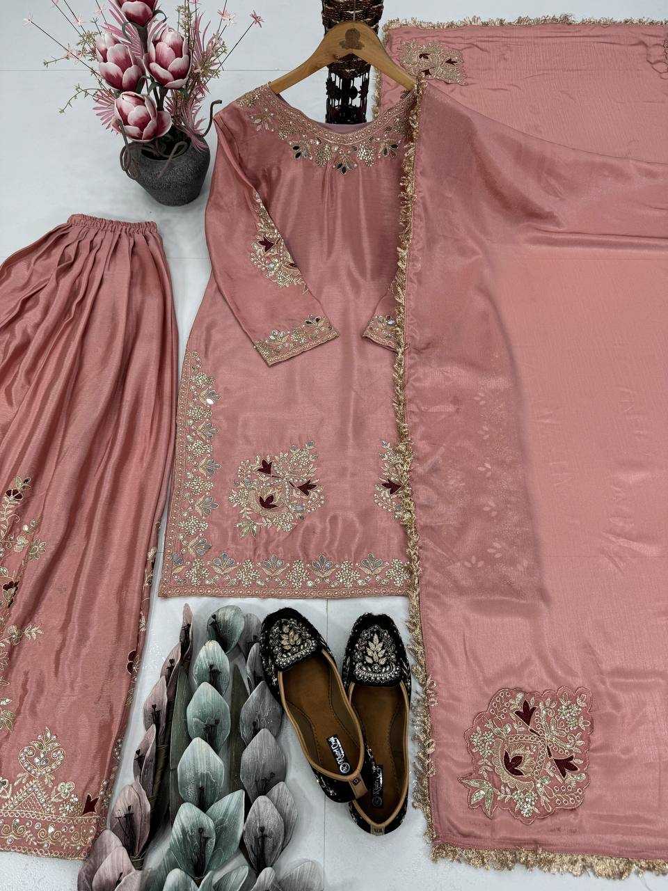 Ynf Chinon KESH512 1043 Suits & Dresses Wholesale Ladies Suits Embroidery Suits Designer Suits Manufacturer