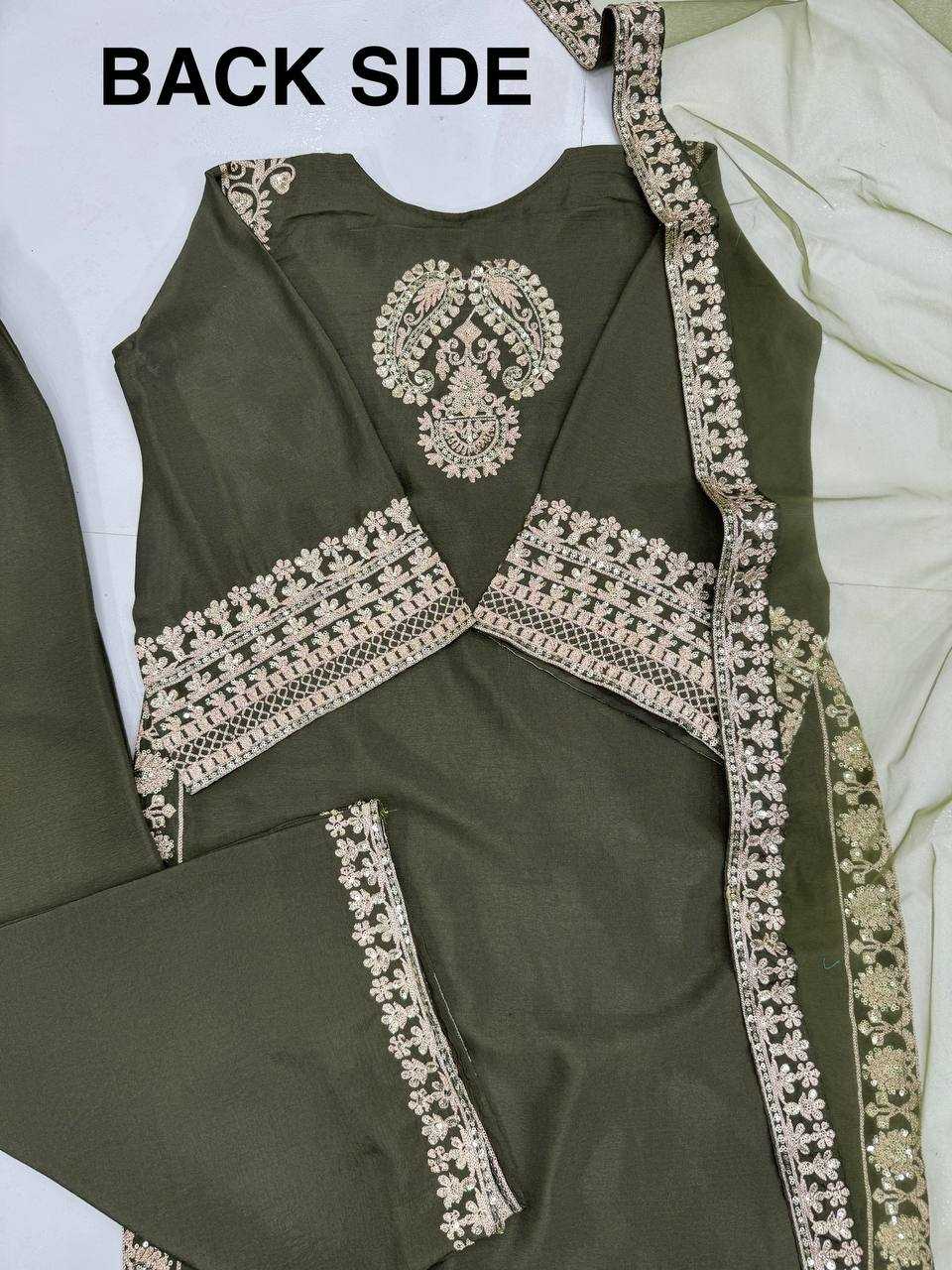 Ynf Chinon KESH512 197 Suits & Dresses Wholesale Ladies Suits Embroidery Suits Designer Suits Manufacturer