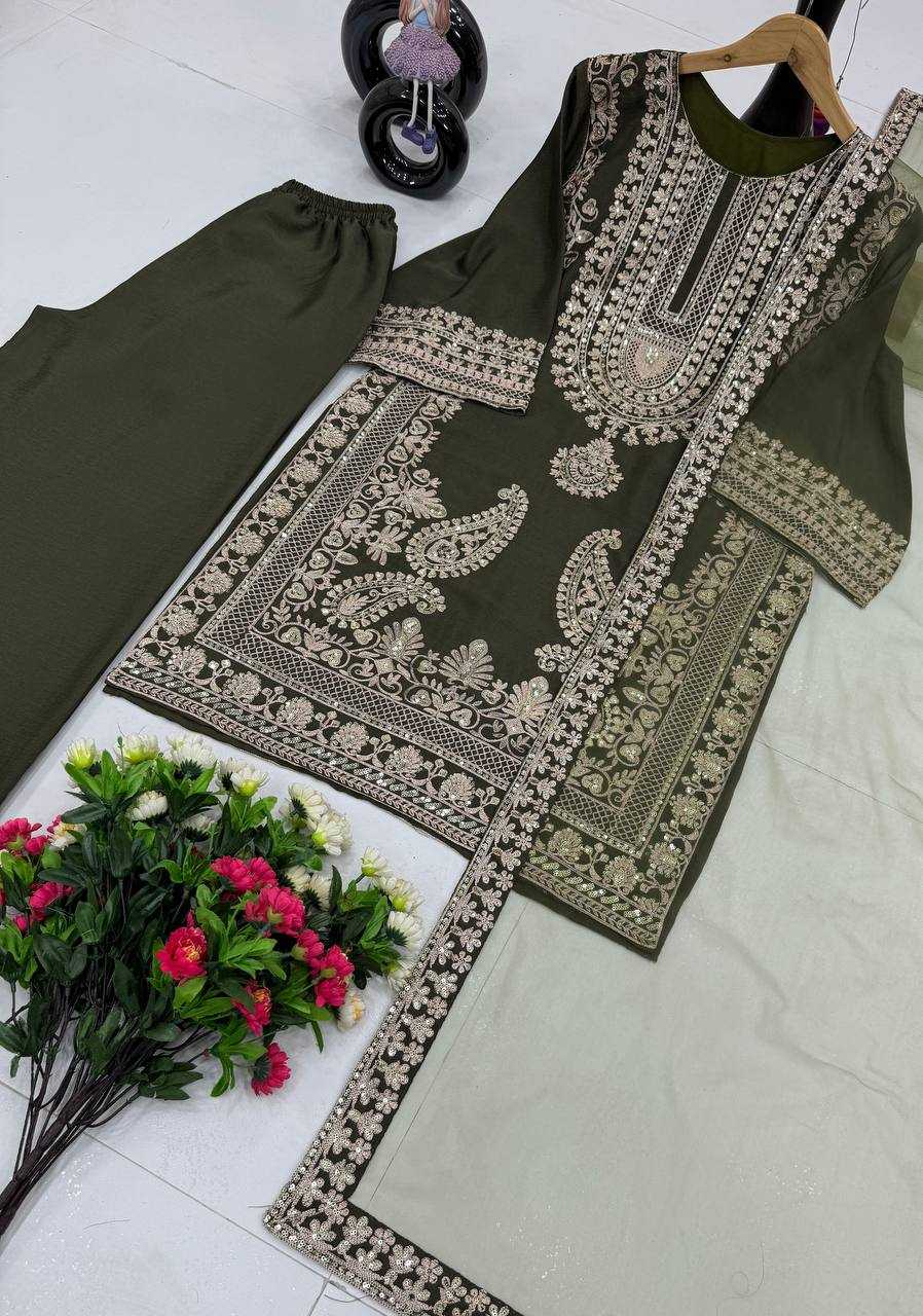 Ynf Chinon KESH512 197 Suits & Dresses Wholesale Ladies Suits Embroidery Suits Designer Suits Manufacturer