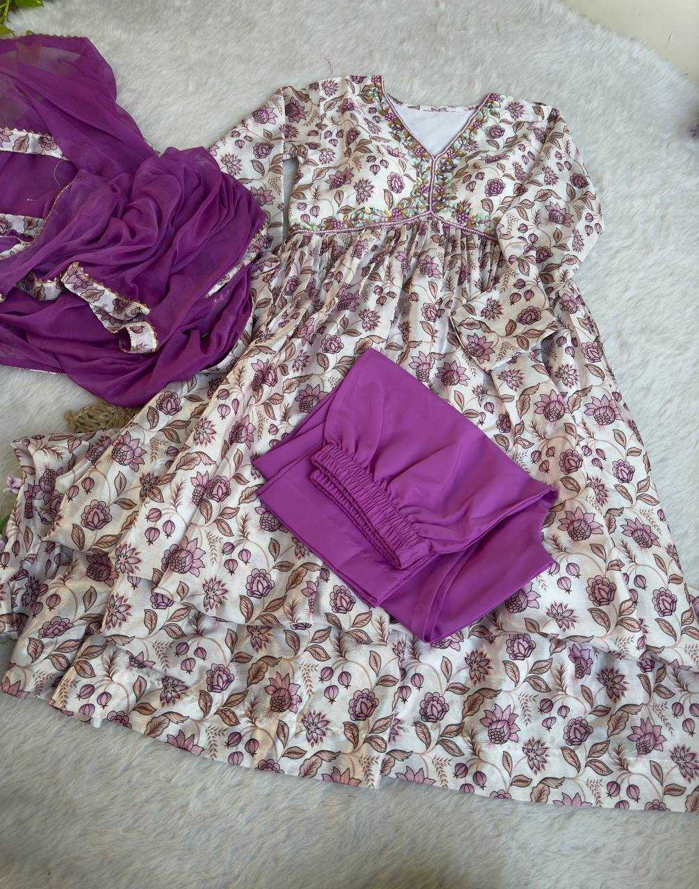 Ynf Chinon KESH513 447 Suits & Dresses Wholesale Alia Cut Suits Dresses Designer dresses Manufacturer