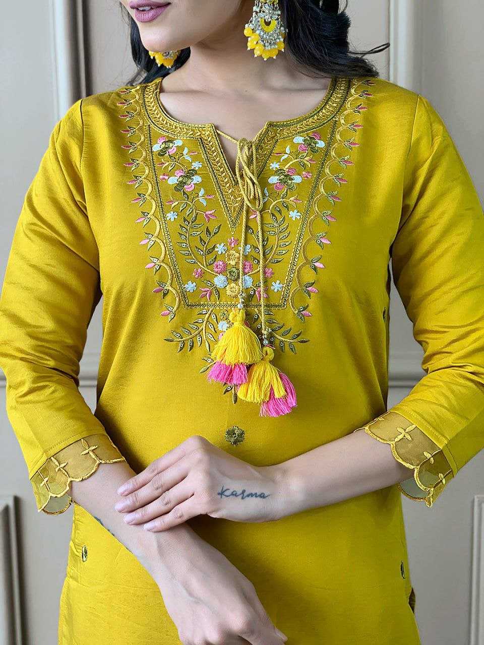 Ynf Chinon KESH517 H2 Kurti Plus Size Collections Wholesale Kurti Bottom With Dupatta Fancy Kurti Manufacturer