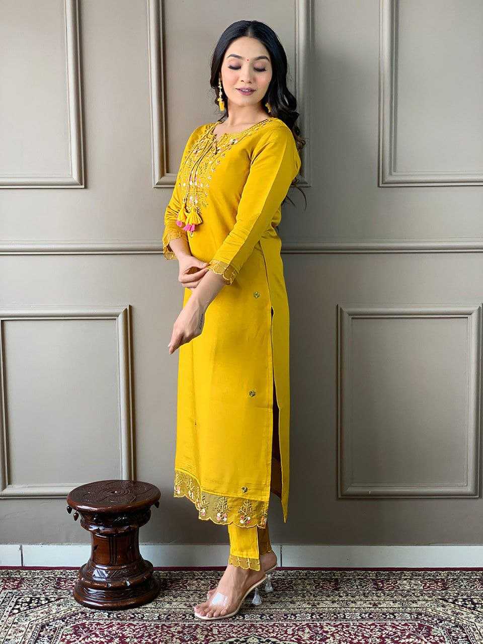 Ynf Chinon KESH517 H2 Kurti Plus Size Collections Wholesale Kurti Bottom With Dupatta Fancy Kurti Manufacturer