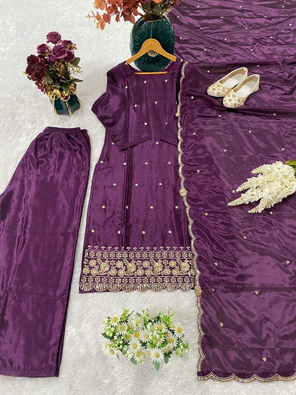 Ynf Chinon KESH526 98 Suits & Dresses Wedding Collections Festive Collections Wholesale Designer Suits Embroidered Suits Wedding Outfits Manufacturer