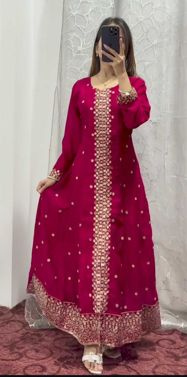 Ynf Chinon KESH526 G84 Suits & Dresses Wedding Collections Festive Collections Wholesale Anarkali Suits Designer Suits Embroidered Suits Manufacturer