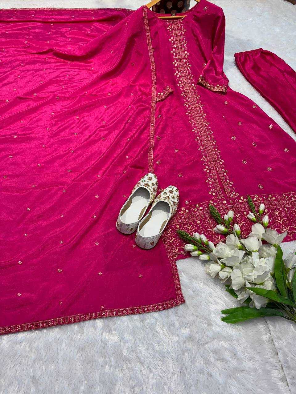 Ynf Chinon KESH526 G84 Suits & Dresses Wedding Collections Festive Collections Wholesale Anarkali Suits Designer Suits Embroidered Suits Manufacturer