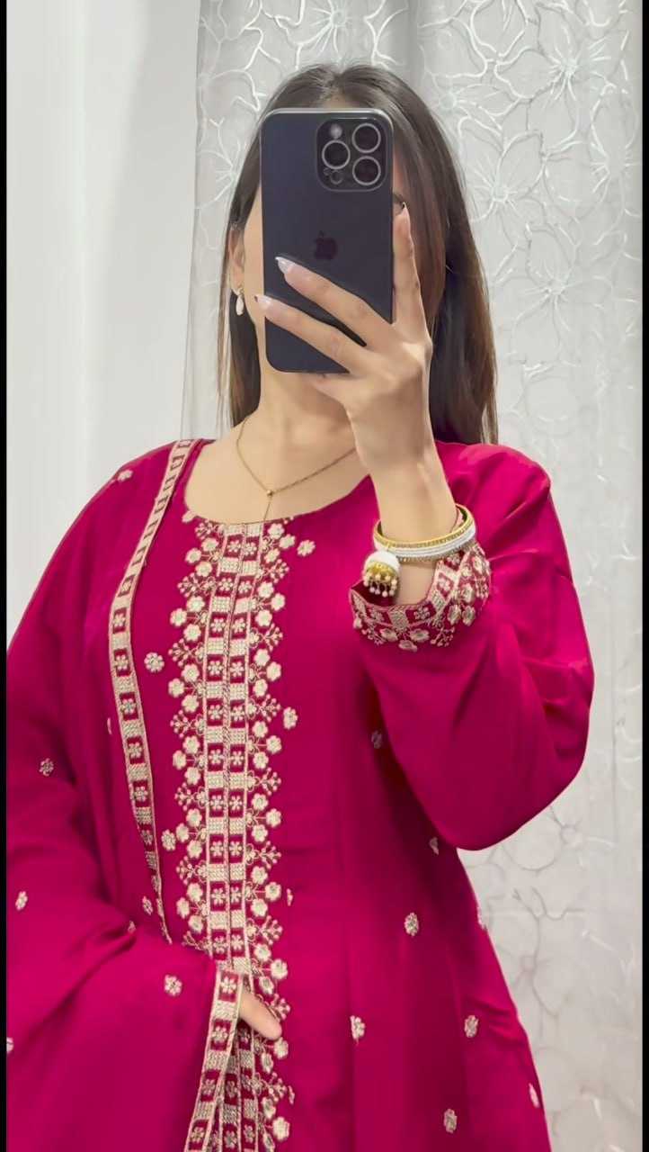 Ynf Chinon KESH526 G84 Suits & Dresses Wedding Collections Festive Collections Wholesale Anarkali Suits Designer Suits Embroidered Suits Manufacturer