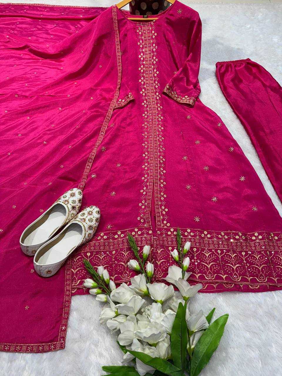 Ynf Chinon KESH526 G84 Suits & Dresses Wedding Collections Festive Collections Wholesale Anarkali Suits Designer Suits Embroidered Suits Manufacturer