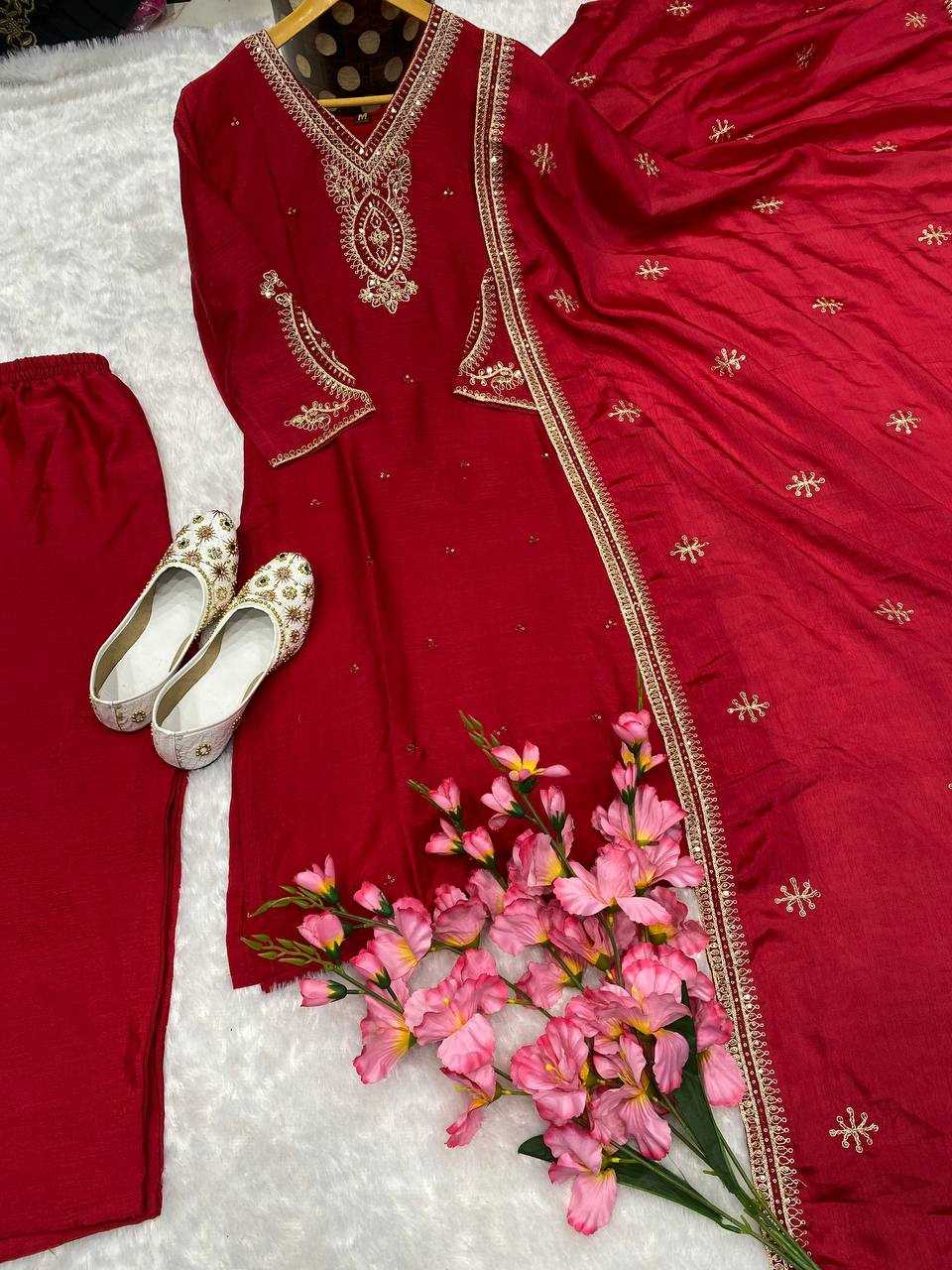 Ynf Chinon KESH526 G85 Kurti Wholesale Party Wear Kurtis Designer Kurtis Fancy Kurti Manufacturer