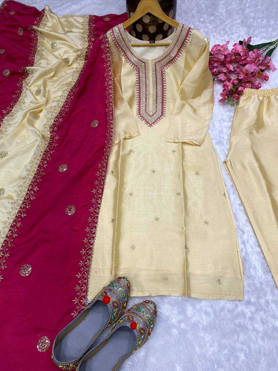 Ynf Chinon KESH526 G86 Kurti Wholesale Party Wear Kurtis Designer Kurtis Fancy Kurti Manufacturer