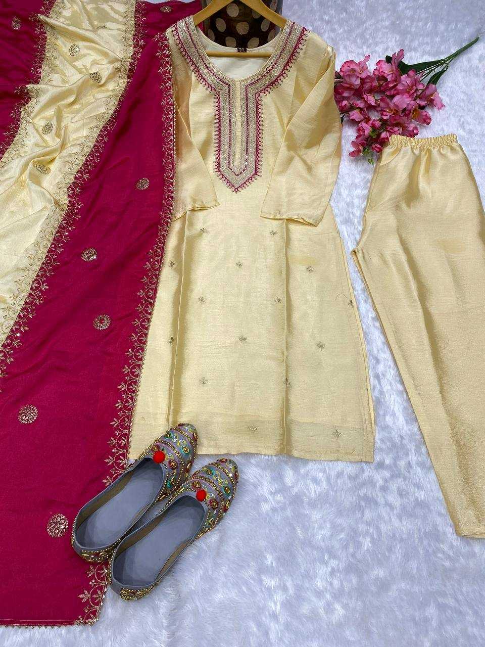 Ynf Chinon KESH526 G86 Kurti Wholesale Party Wear Kurtis Designer Kurtis Fancy Kurti Manufacturer