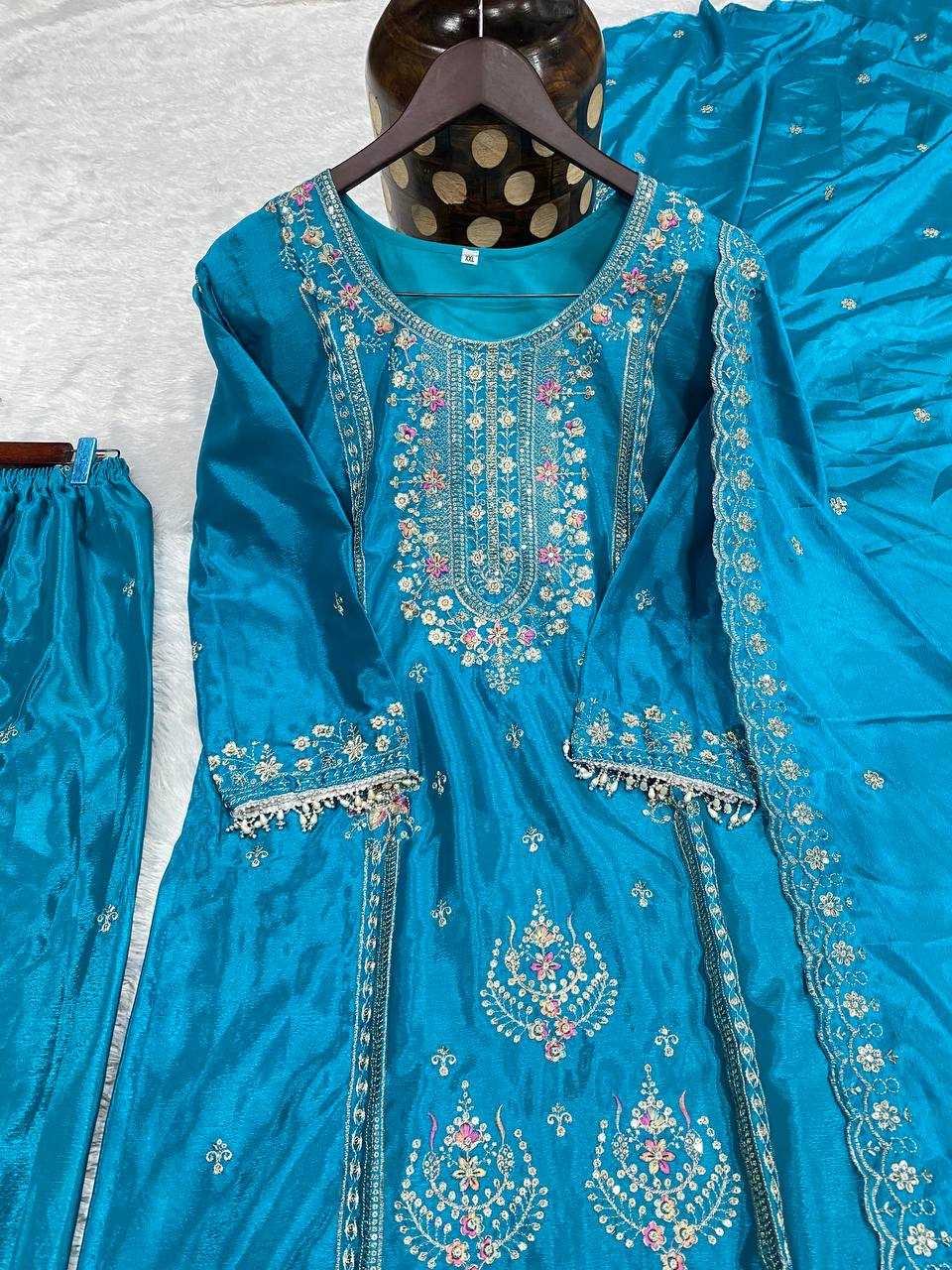 Ynf Chinon KESH526 G90 Kurti Wholesale Party Wear Kurtis Designer Kurtis Fancy Kurti Manufacturer