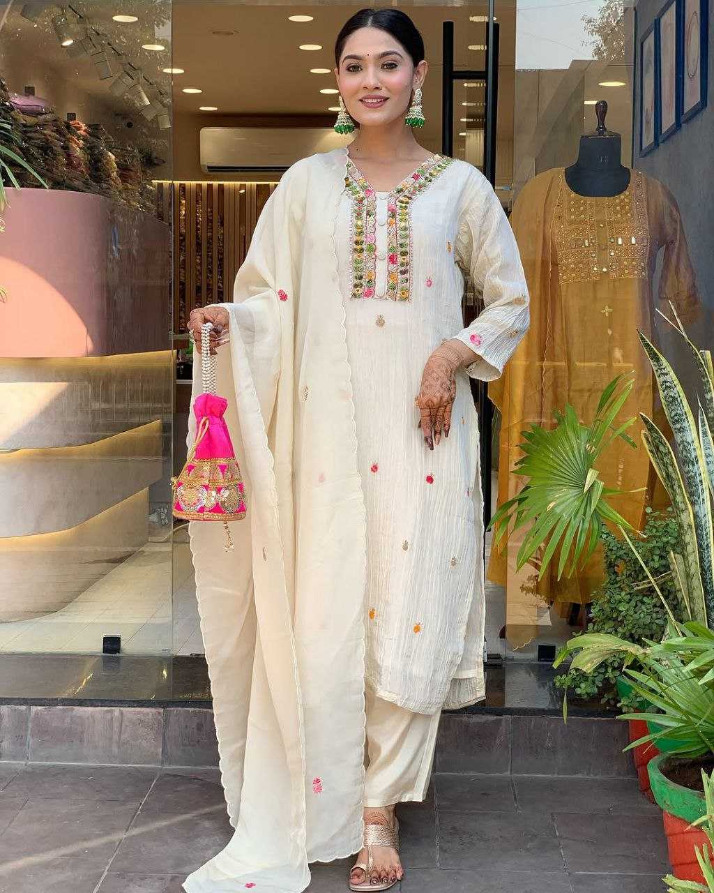 Ynf Chinon KESH529 NIYA Suits & Dresses Wedding Collections Festive Collections Wholesale Embroidery Suits Designer Suits Wedding guest dresses Manufacturer
